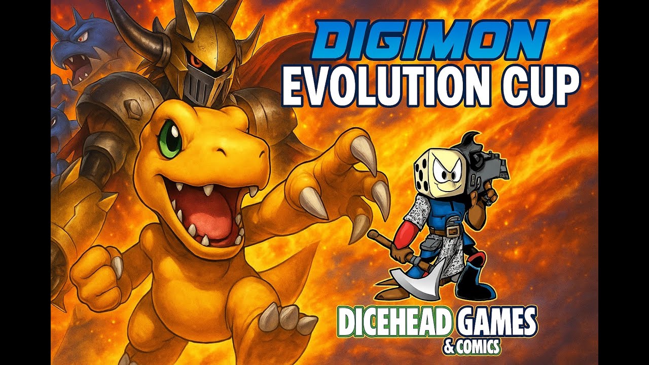 DiceHead Games & Comics Digimon Evo Cup September 2025 #Evocup #Digimontcg #digimon #tcg