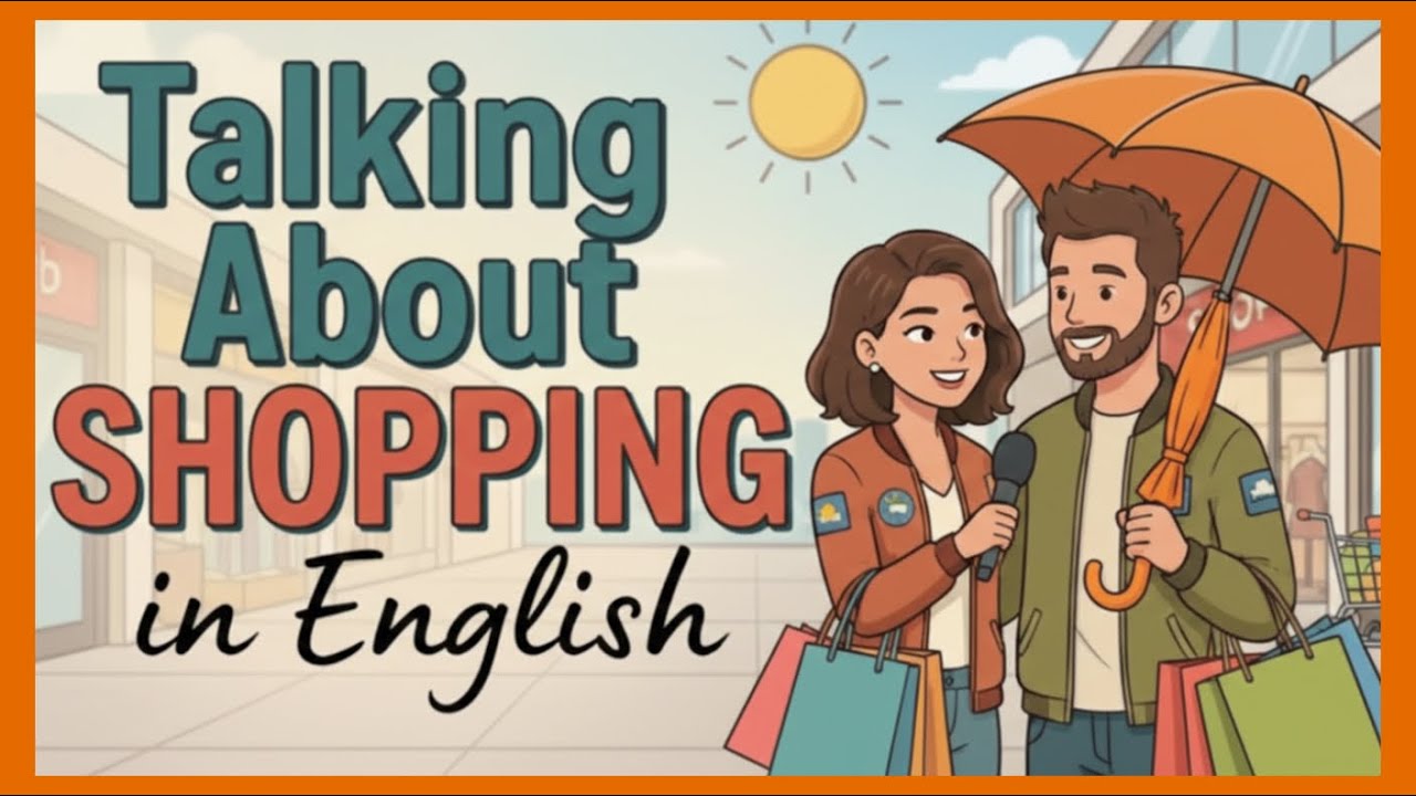 How to talk about Shopping in English | English Conversation Practice