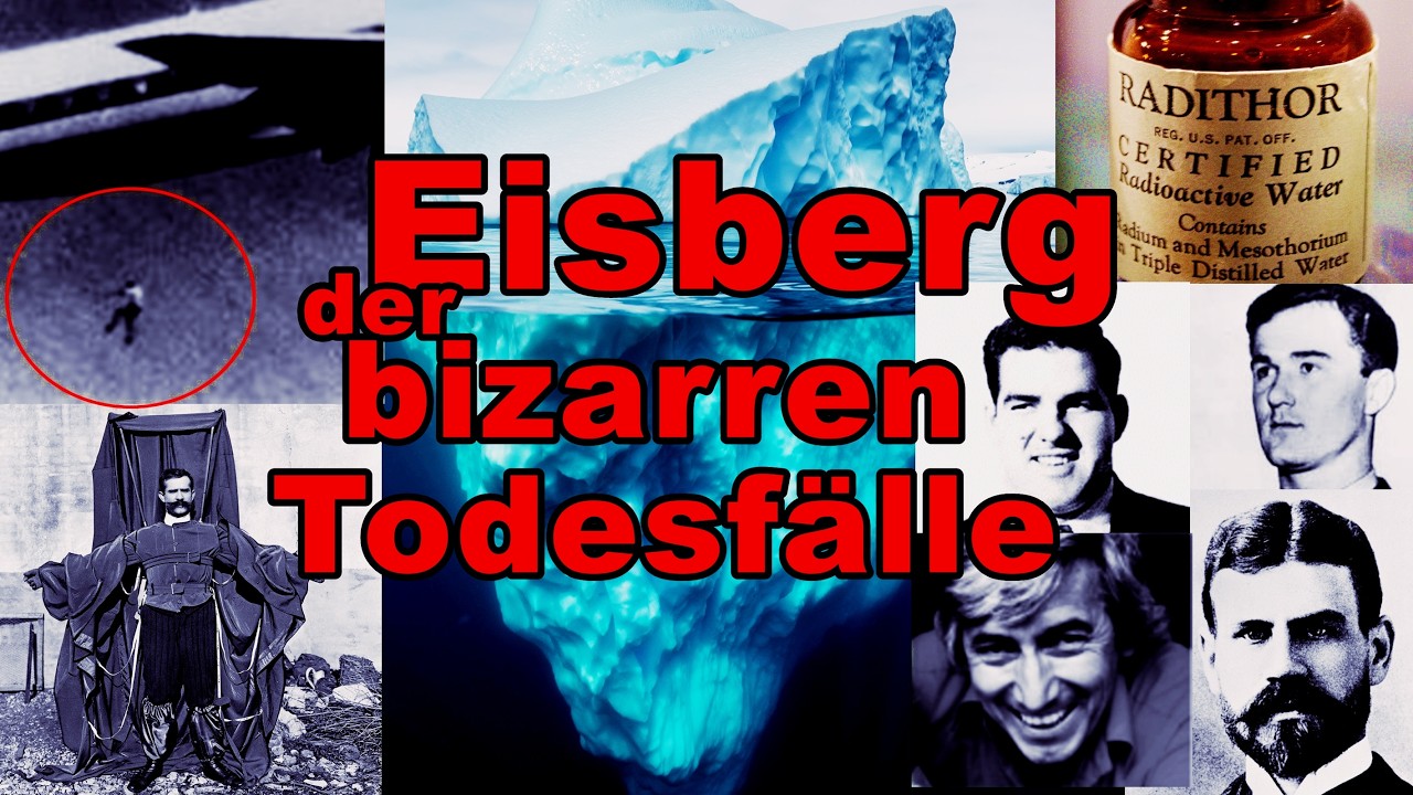 der Eisberg der bizarren Todesfälle erklärt- nicht nur wenn es dunkel wird