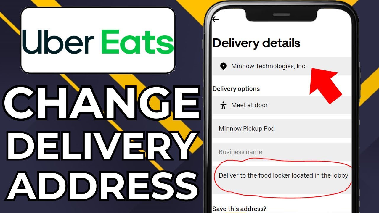 HOW TO CHANGE DELIVERY ADDRESS ON UBER EATS (2026)