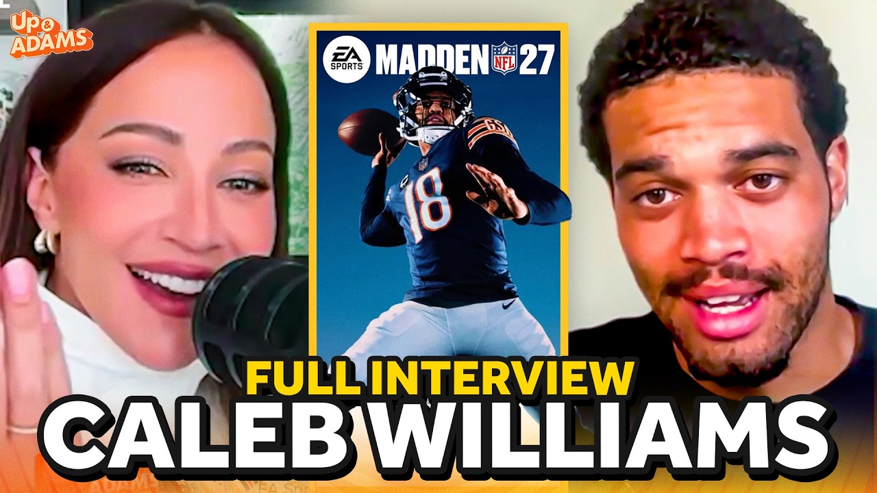 Caleb Williams on 'SURREAL' Madden 27 Cover, Signature Jumpman, Bears Offense & Hitting 99 Rating?!?