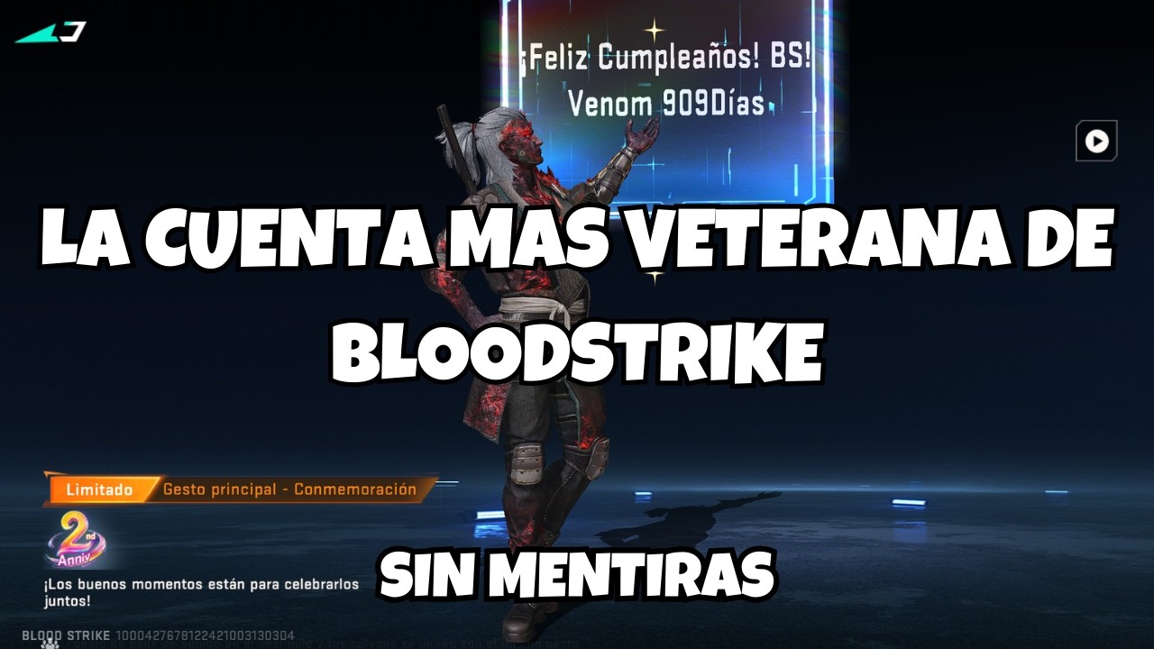 LA CUENTA MAS VETERANA DE BLOODSTRIKE , NUEVA ACTUALIZACION Y HABLANDO EN RATO CON USTEDES