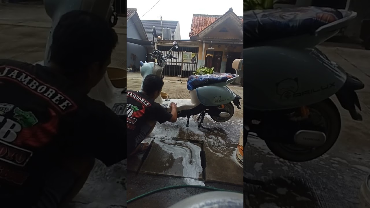 Tips mencuci sepeda listrik Exotic varilux pro dengan aman 