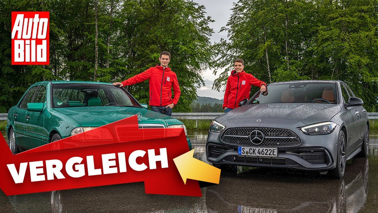 Mercedes C-Klasse (2021) | Die C-Klasse im Generationen-Vergleich | Peter Fischer & Moritz Doka