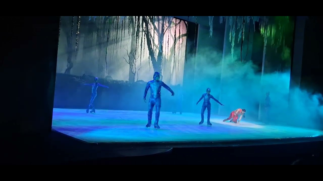 Busch gardens ice skating show