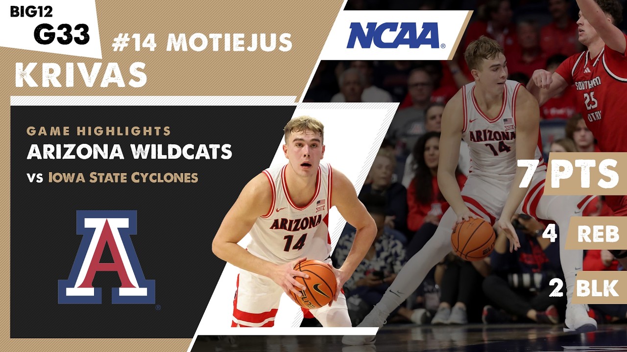 Lithuanian MOTIEJUS KRIVAS goes to BIG12 Tournament Final with the buzzer beater NCAA game highlight
