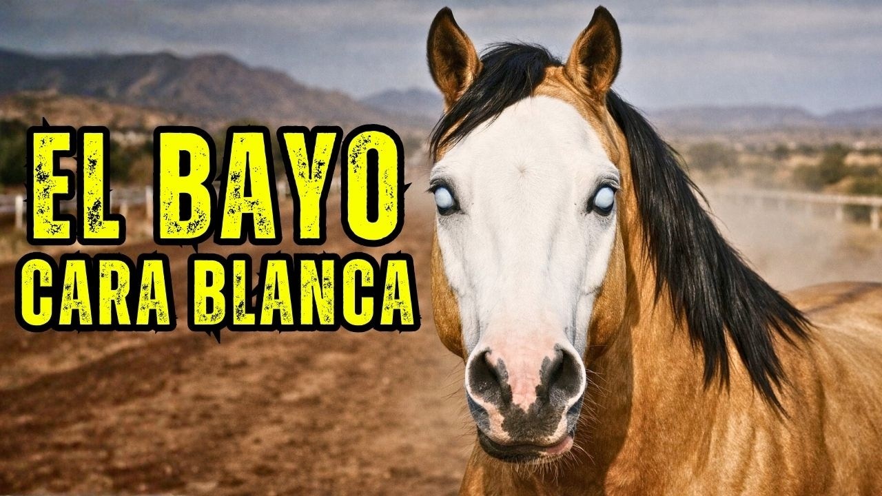 EL BAYO CARA BLANCA: dejó a 42 rivales en la miseria, pero cuando se quedó ciego, su dueño tuvo que