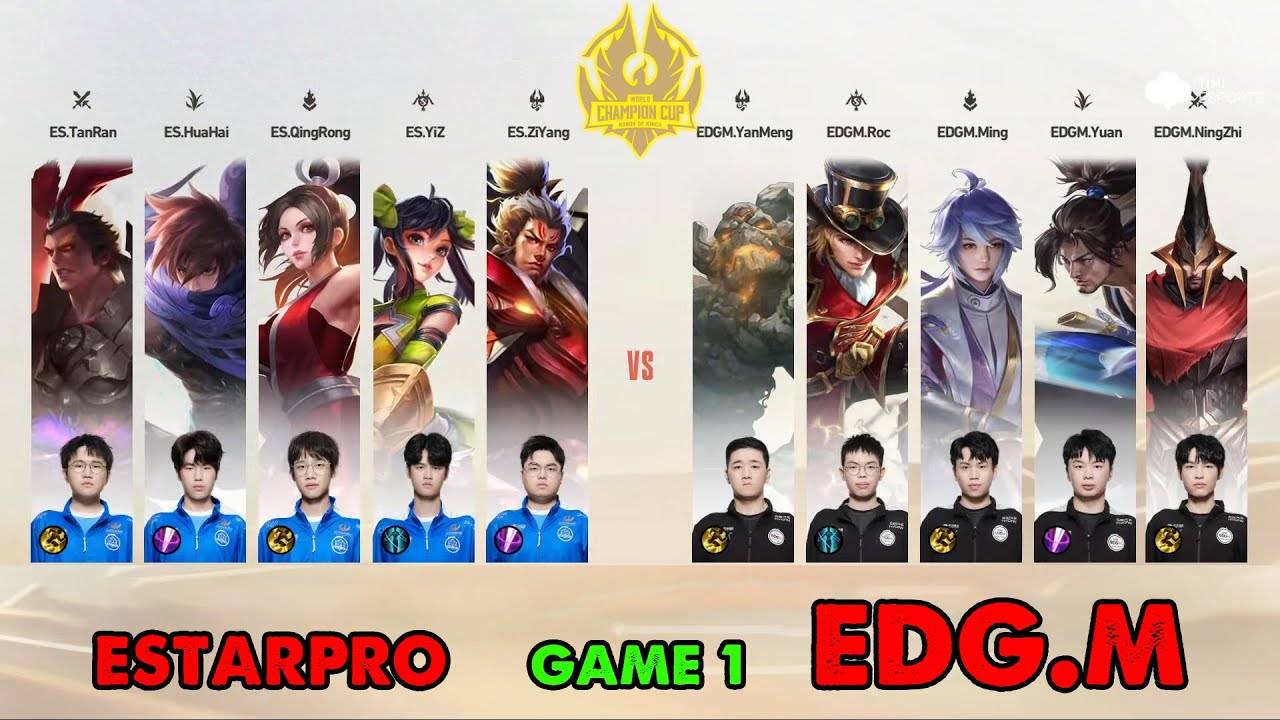 Honor Of Kings | KIC2022 | Quater-Finals: eStarPro vs EDG.M Game 1