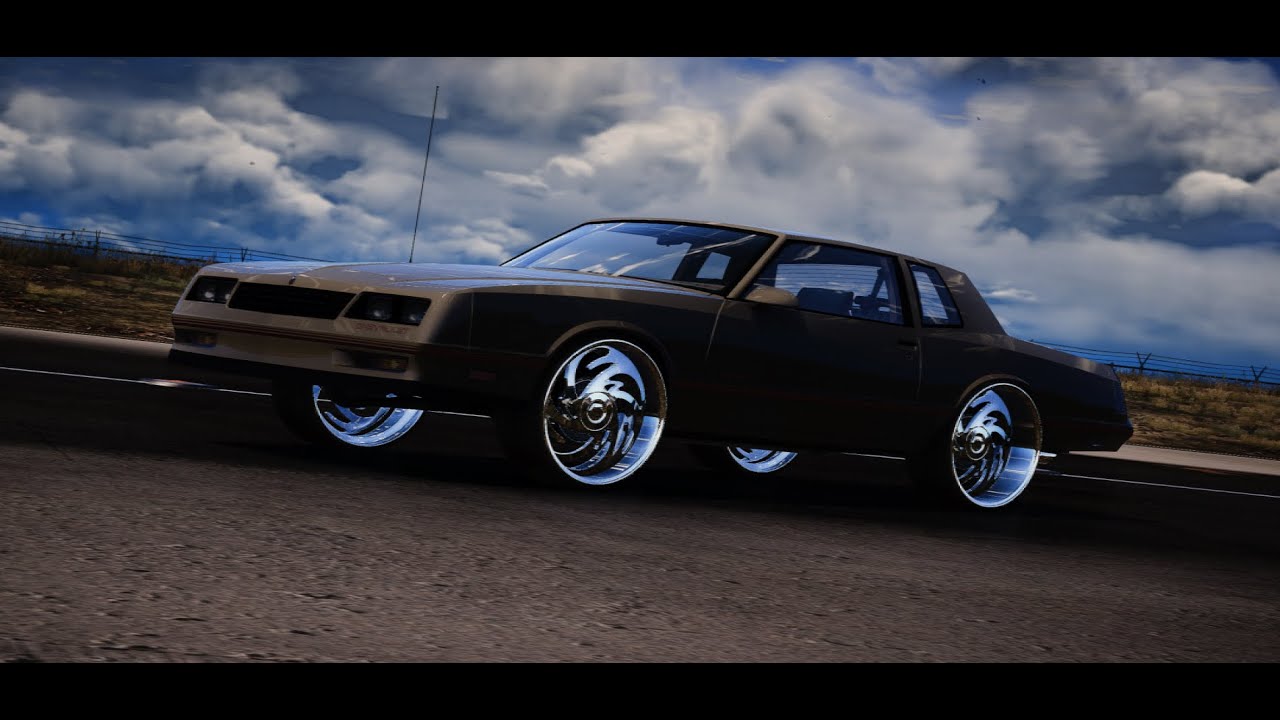 1988 Monte Carlo SS On Billets #GamingWithSpace #GTA5 #fivem #zmodeler #blender #chevy #billets