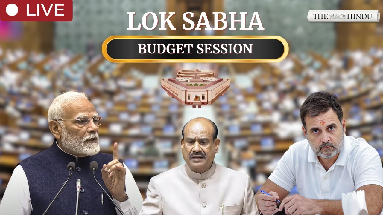 Rahul Gandhi leads opposition critique in Lok Sabha Budget session debate in New Delhi
