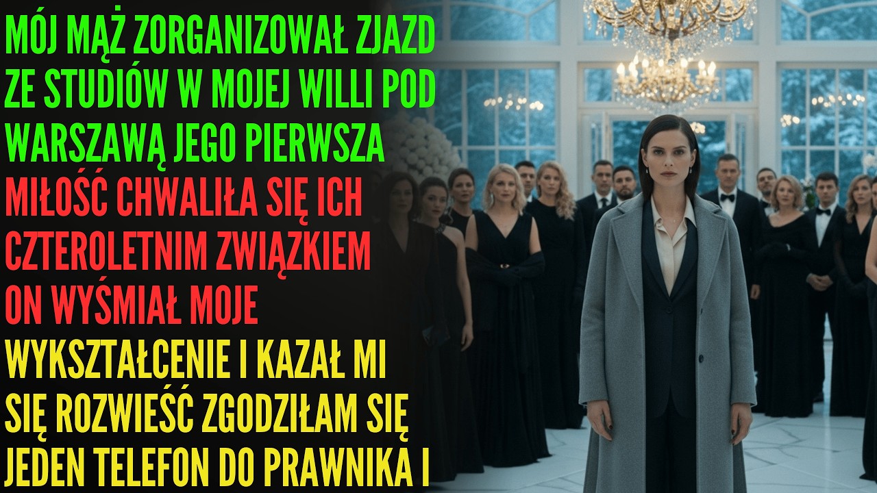 W Mojej Willi Pod Warszawą Powiedział „Rozwód” — Zadzwoniłam Do Prawnika