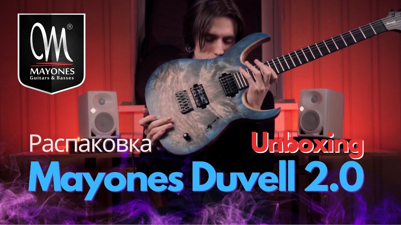 Mayones Duvell 6  2.0(unboxing/распаковка)
