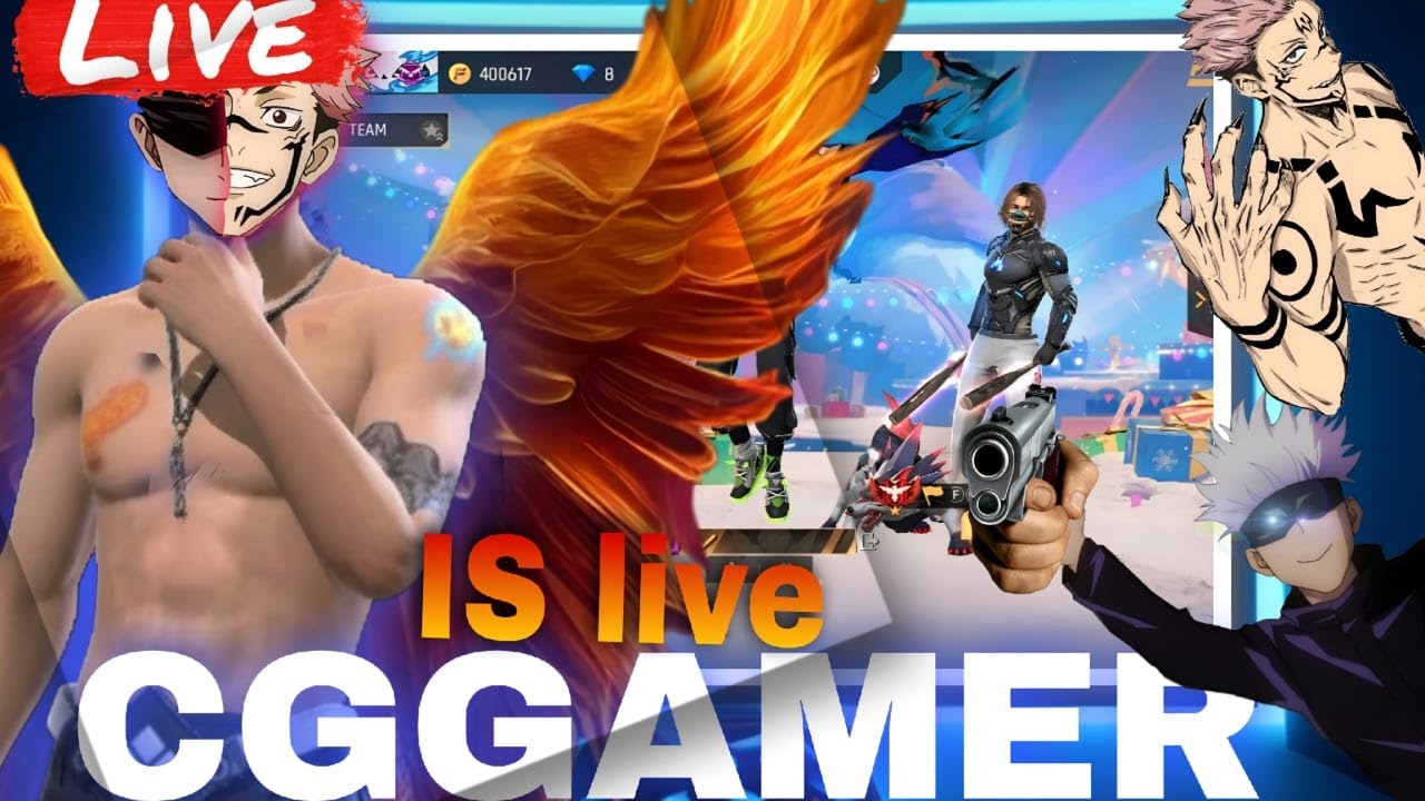 I am back CG Gamer is Live Stream #freefire #shortsfeed #shorts #shortslive #treanding