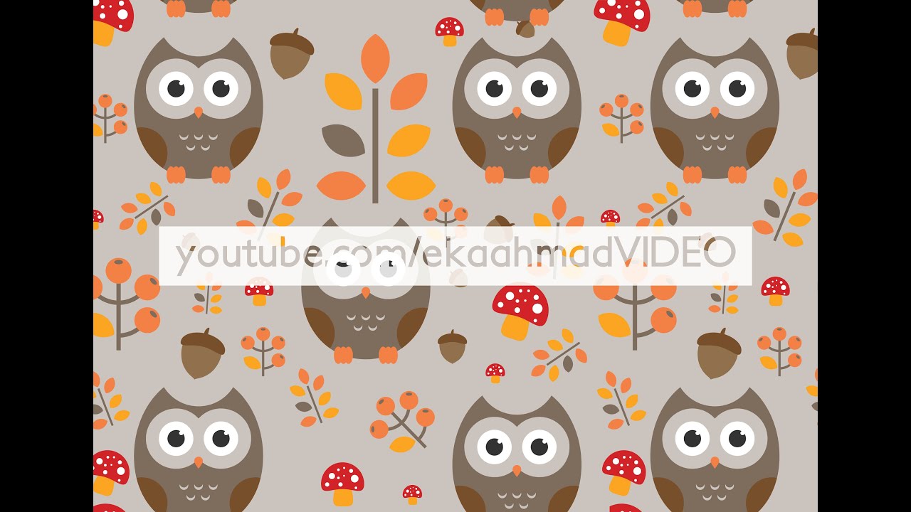 Create Autumnal Pattern with Illustrator