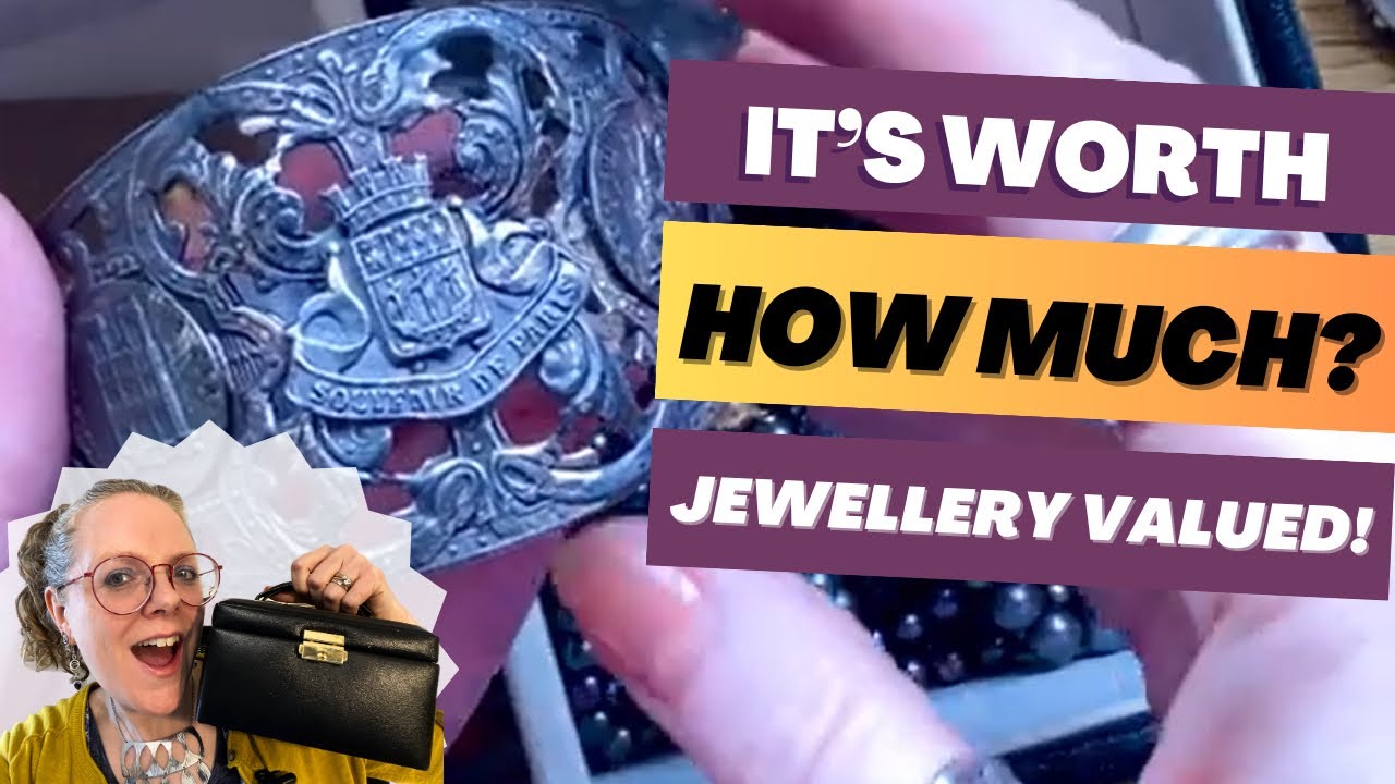 Let's Unbox this Thrifted Antique & Vintage Jewellery Box & find out how it was Valued at Auction!😲