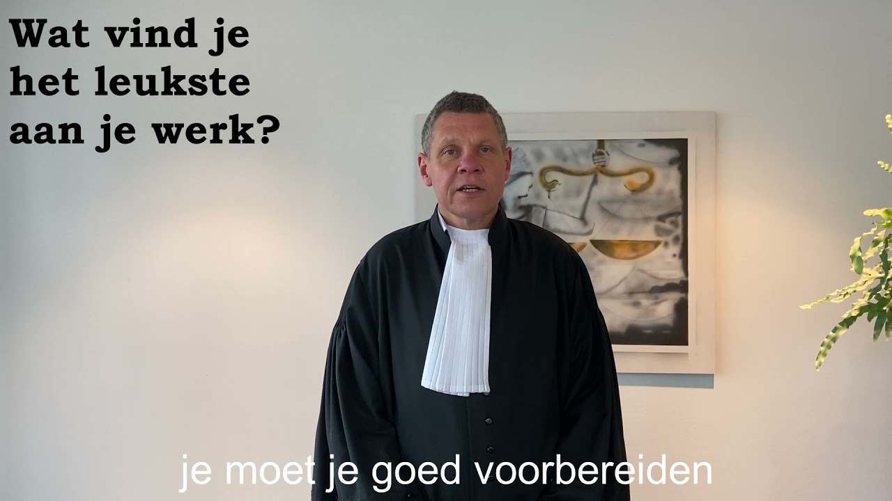 Als ik later groot ben... word ik advocaat!