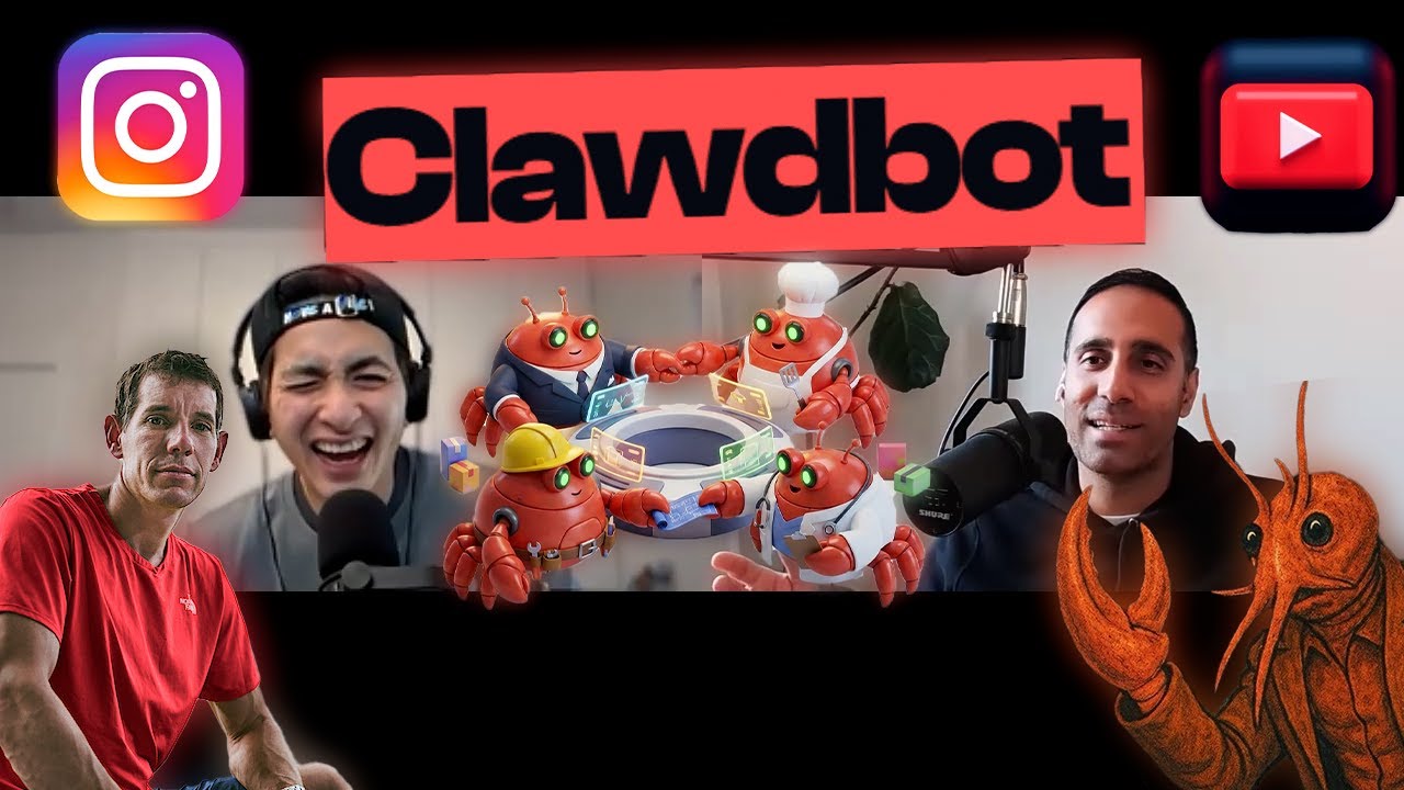 Ажиотаж вокруг Openclaw / Clawdbot, зависимость от социальных сетей и восхождение Алекса Хоннольд...