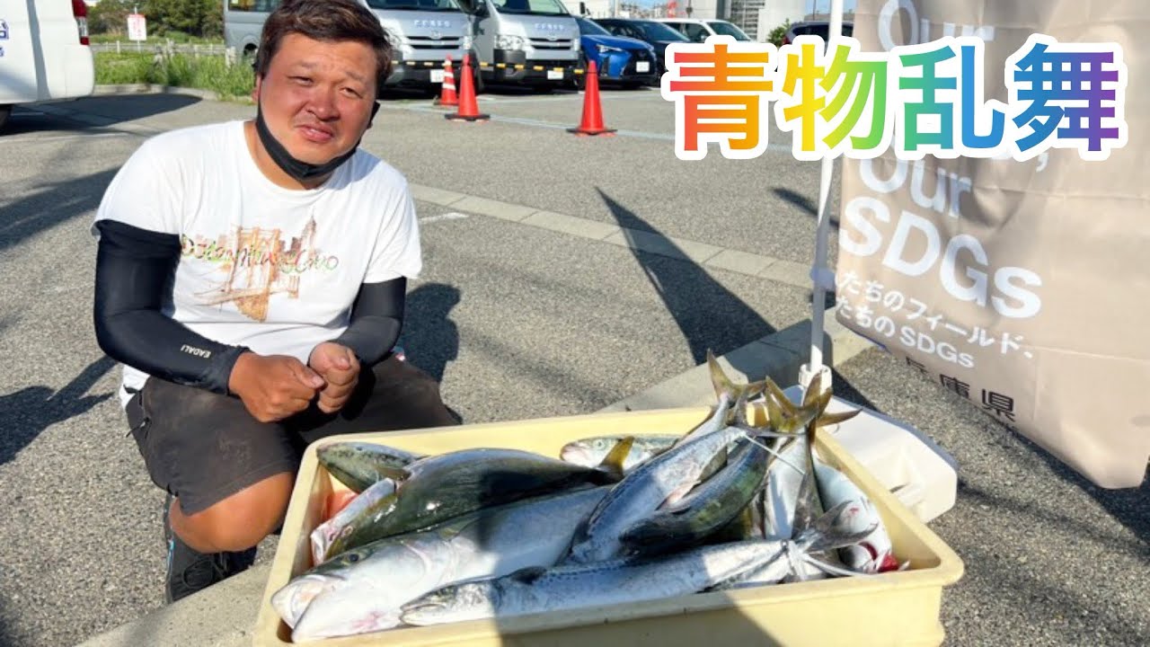 【武庫川一文字】この堤防秋の青物ハイシーズン突入してます！！　　　　ショアジギング　大阪湾　貝塚人工島　釣り
