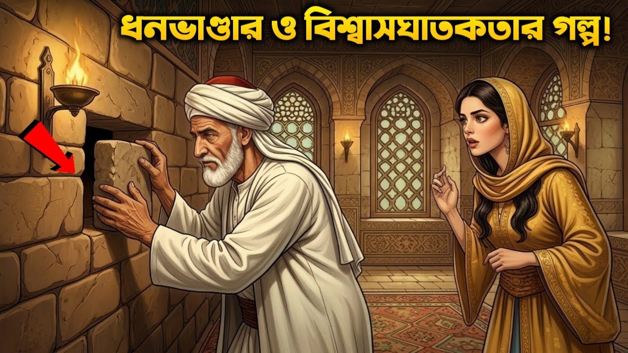 গোপন ধনভাণ্ডার ও বিশ্বাসঘাতকতার অদ্ভুত গল্প | Islamic Moral Story | Sirat Studio 