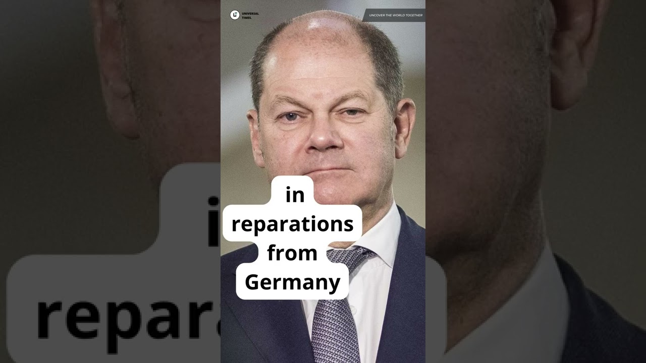 Poland demands $1.3-trillion war reparations from Germany