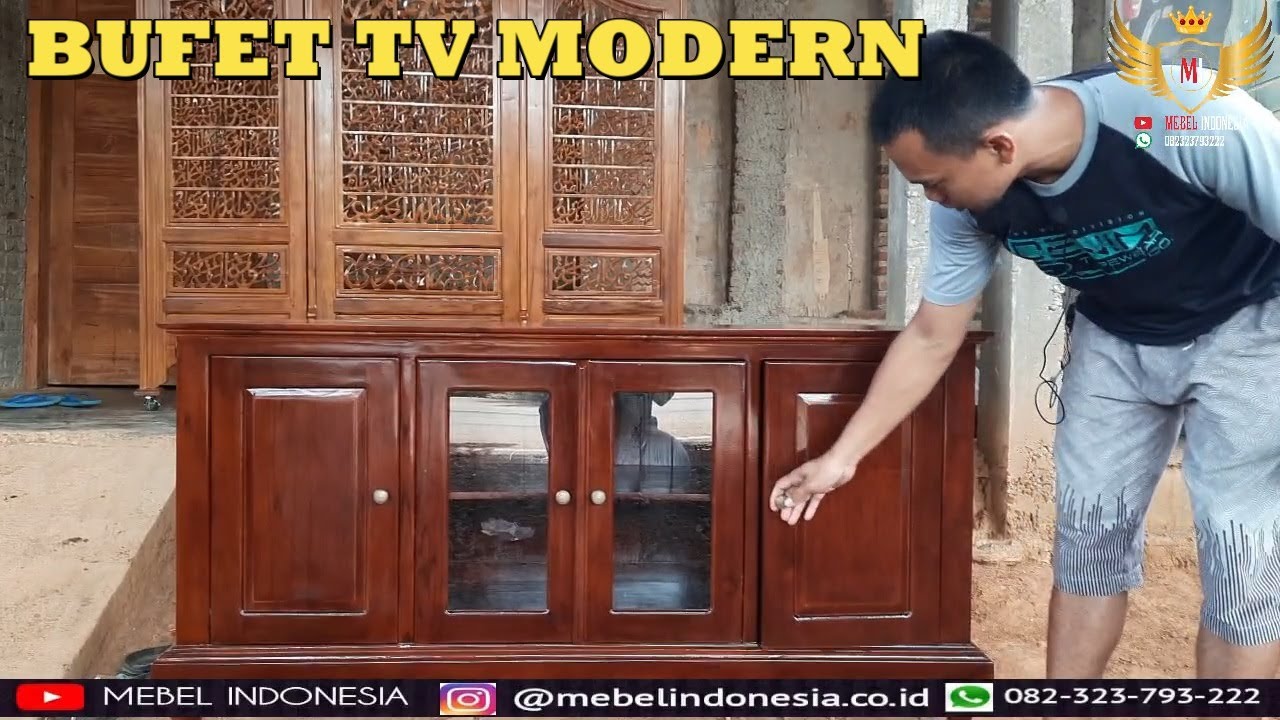 Bufet TV Minimalis Mebel Jepara