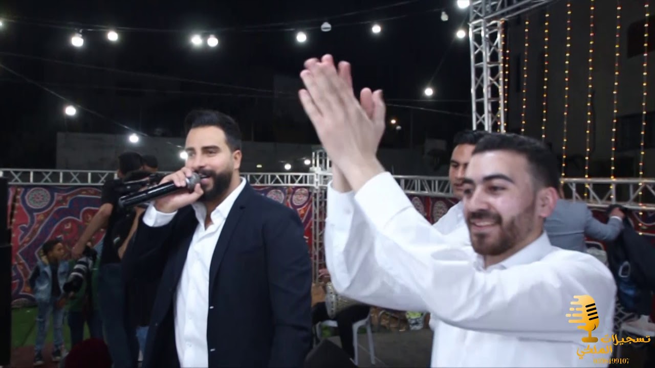 استقبال ضخم للعريس رمزي ابو عيشه الخليل مع الفنان طوني قطان