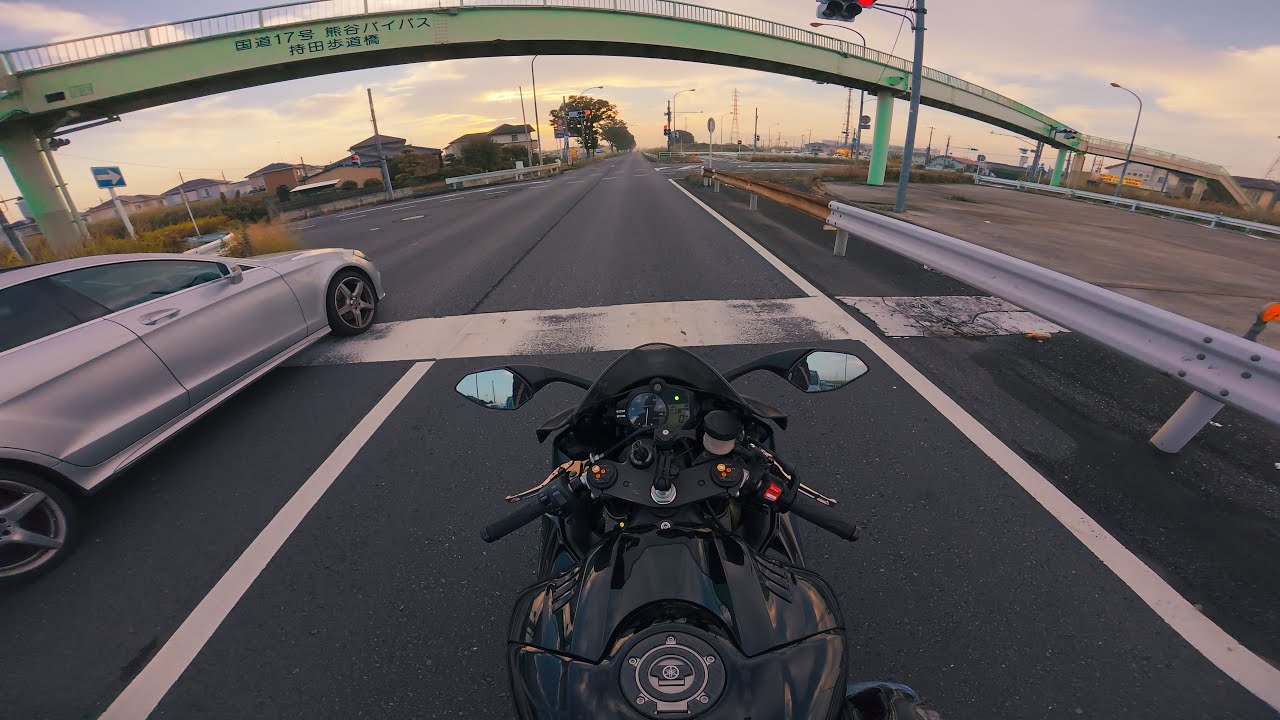 [4K] YAMAHA R6 exhaust sound | morning ride
