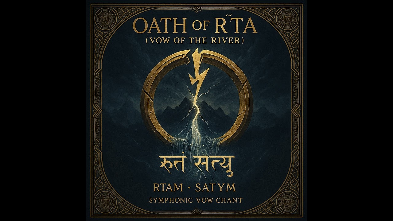 Oath of Ṛta (Vow of the River) | Vedic Epic (Sanskrit × English)
