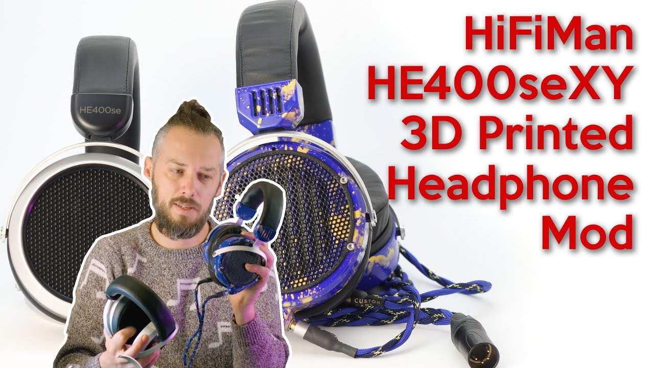 HifiMan HE400seXY 3D Printed Audiophile Headphones Finale
