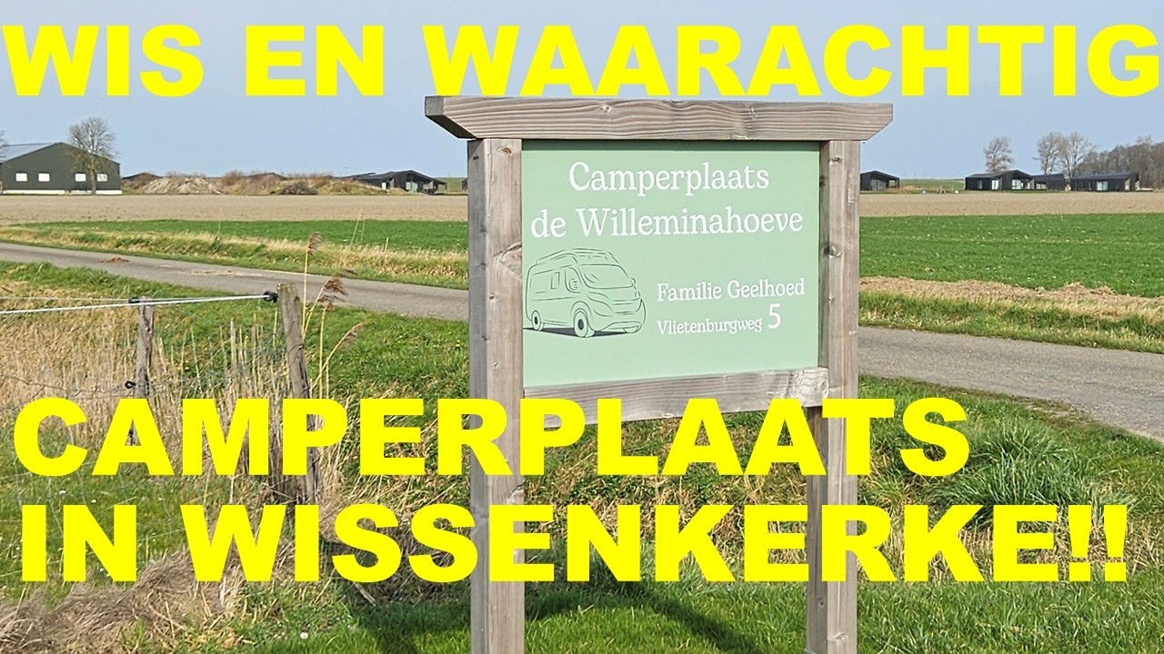 Camperplaats De Willeminahoeve in Wissenkerke