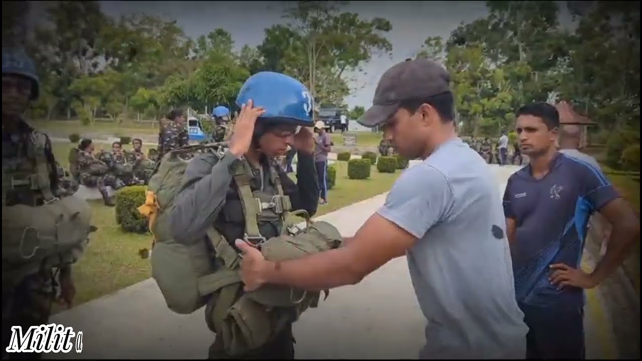 52 මුලික පැරෂුට් පාඨමාලාව 🪂🪂 