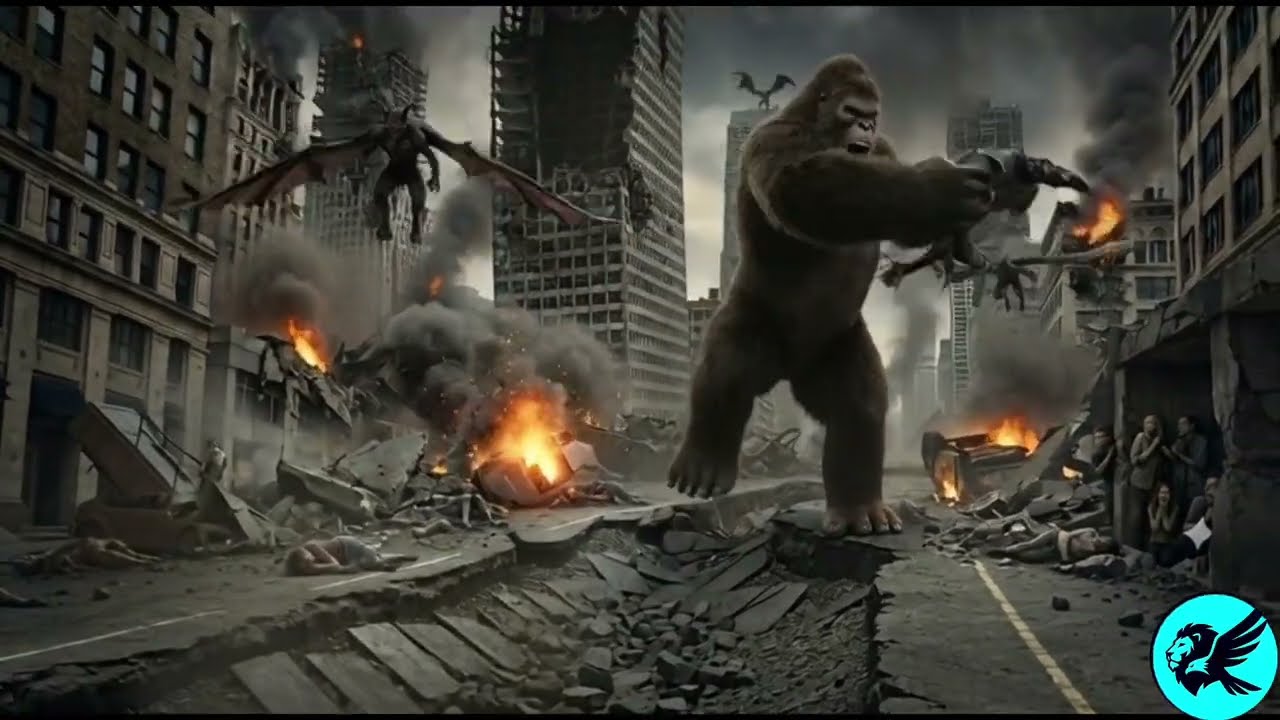 Gorilla 🦍 vs Alien Monster | Hollywood  Short Film | 