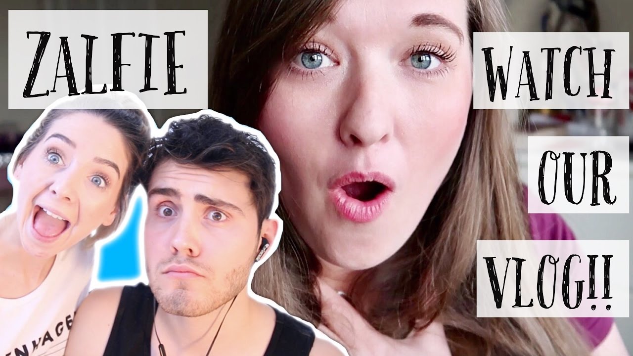 REACTING TO ZOELLA AND ALFIE DEYES WATCHING OUR VLOG!!