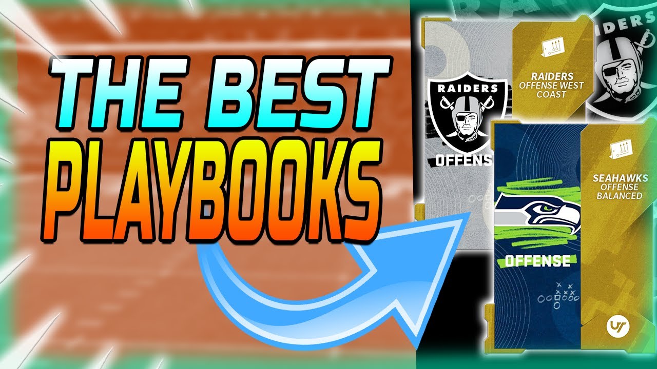 THE BEST PLAYBOOKS IN MADDEN 21 (THE TOP 5 BEST PLAYBOOKS IN MADDEN 21) THE PLAYBOOKS YOU SHOULD RUN