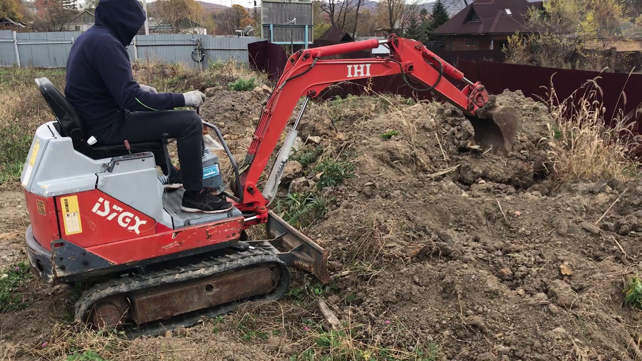 Тест сверхтяжелого карьерного экскаватора IHI IS7GX  IHI建機 Test over heavy career excavator