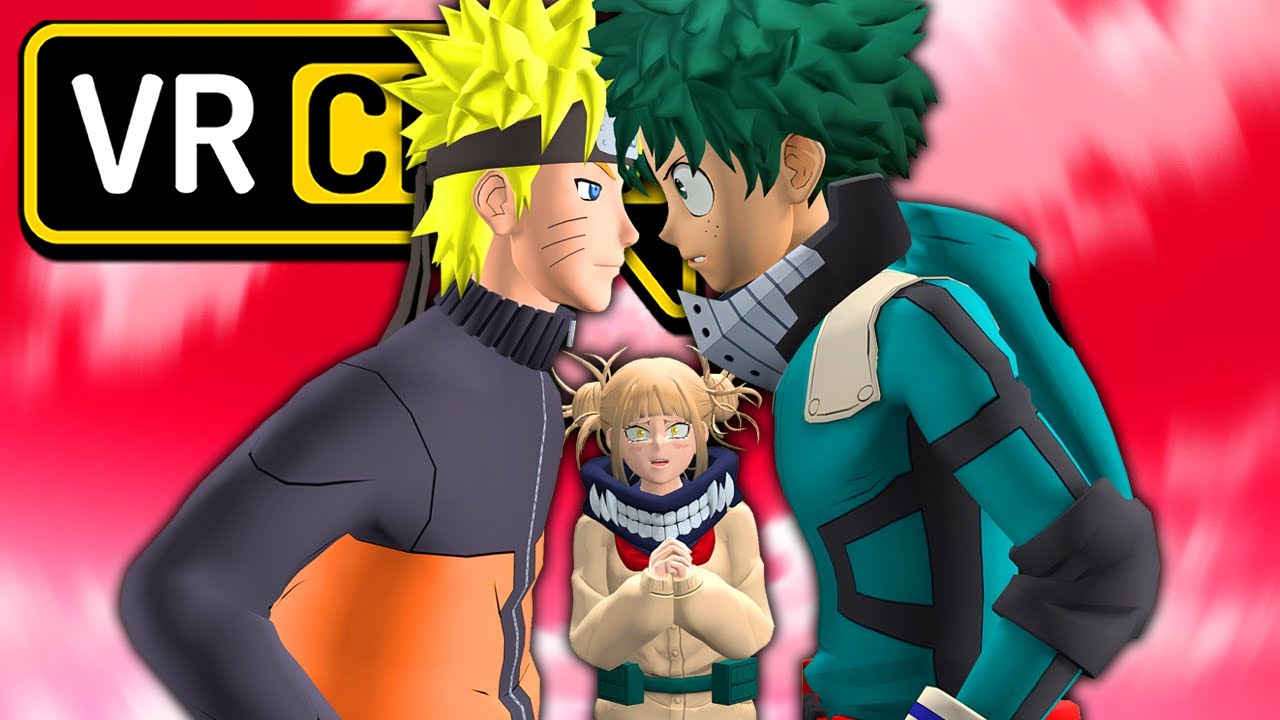 Deku and Naruto Roast Each Other in VRChat!