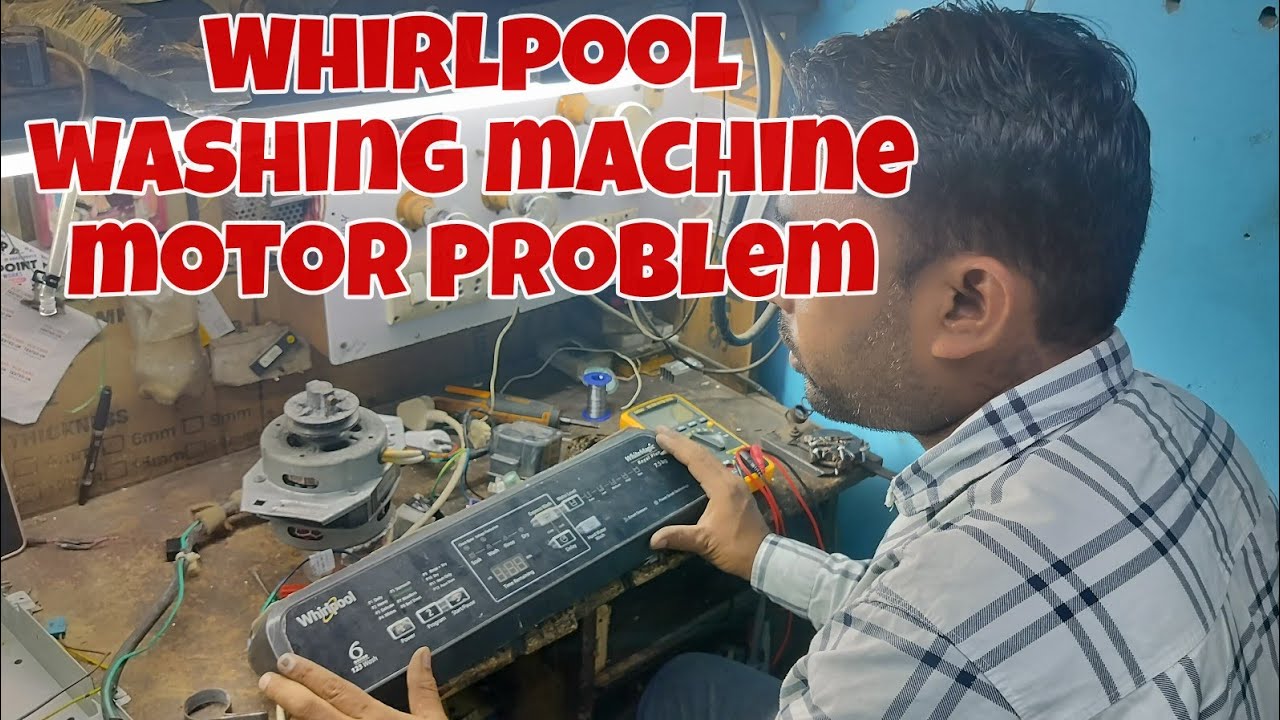 Whirlpool top loading washing machine motor problem resolve  by amit chauhan pcb care 9716134979