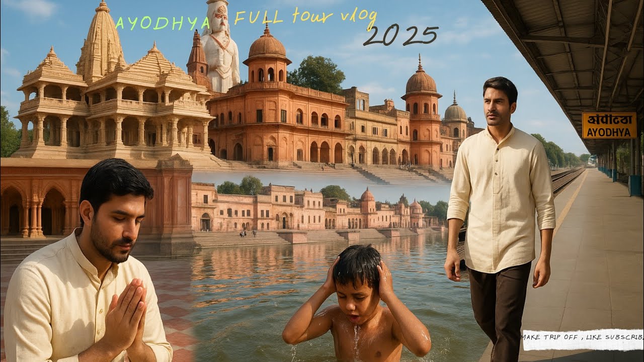 AYODHYA FULL VLOG || RAMLALA DARSHAN #rammandir #ayodhya #travel #tourism #viralvideo #trending