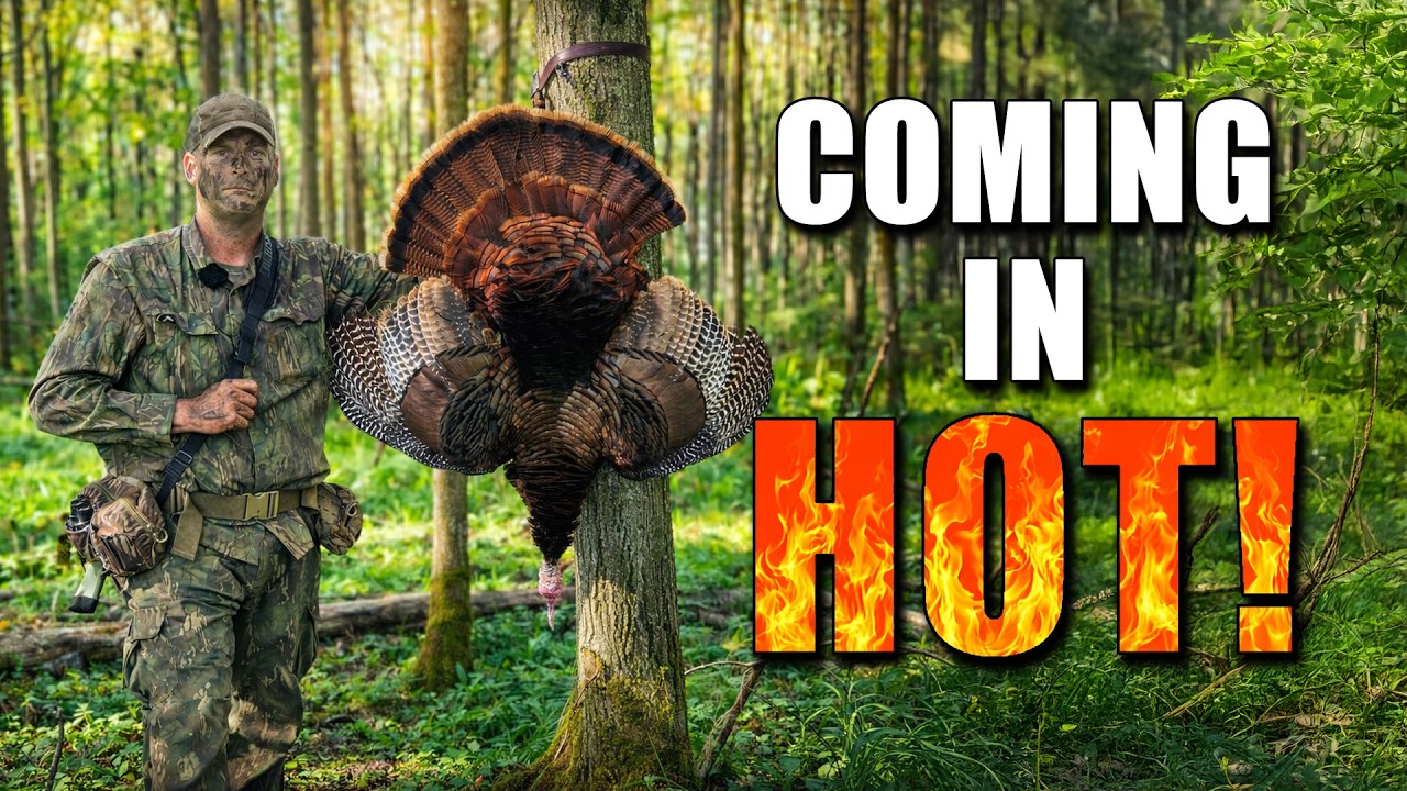 NO TIME TO SET UP! FIRED-UP PUBLIC LAND GOBBLER