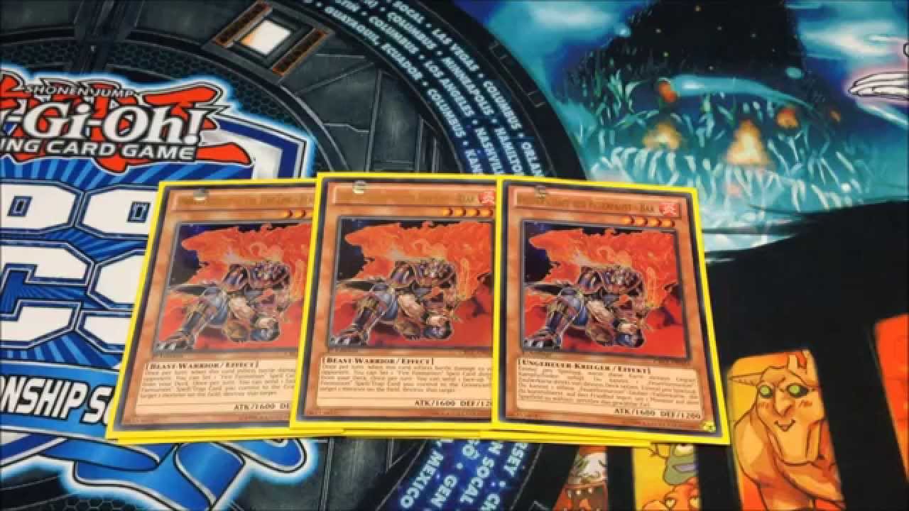 Yu-Gi-Oh 3.5-Axis Fire Fist Deck Profile (New April 2014 Format) [v2.0]