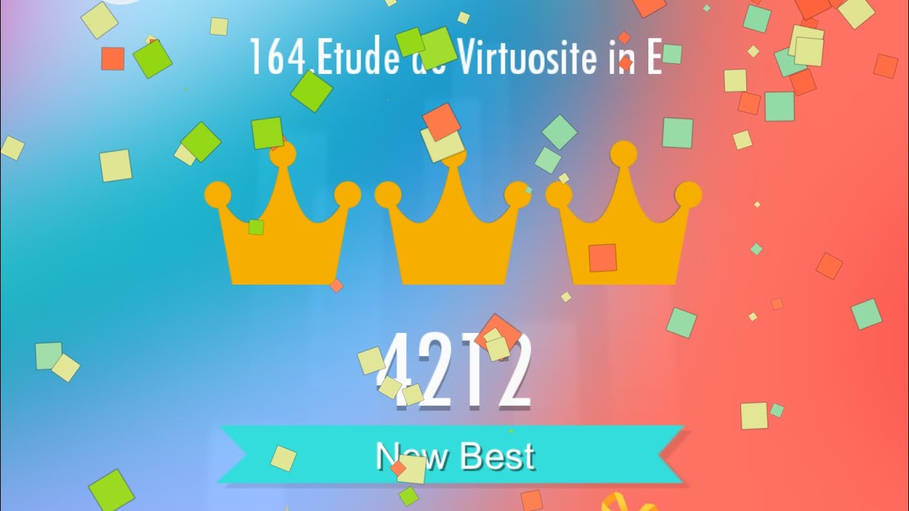Piano Tiles 2 - Etude de Virtuosite in E - 4212 (Not the greatest revives)