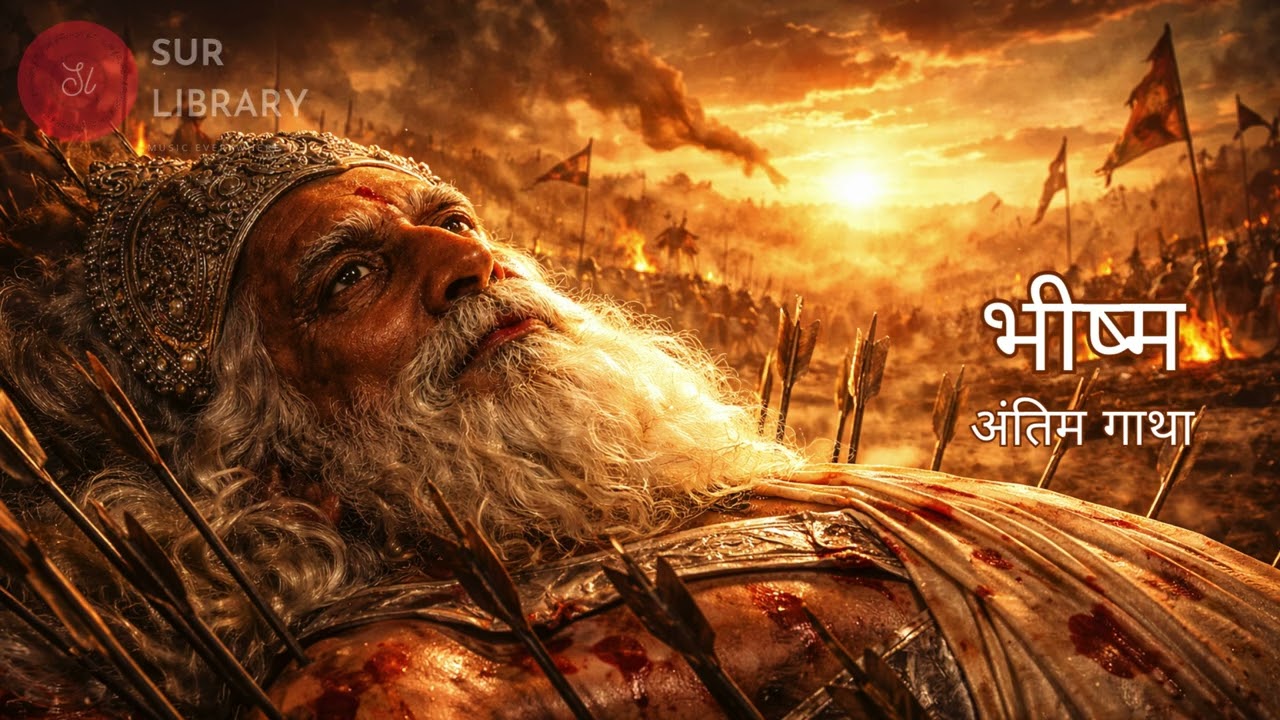 भीष्म की अंतिम गाथा | Bhishma Last Moments | Mahabharat Emotional Song | Bhishma Pitamah Death Scene