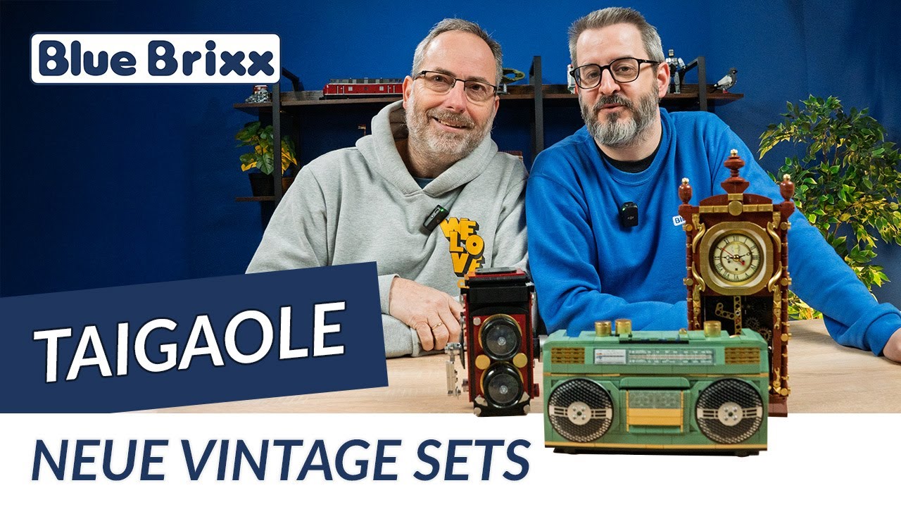Entdecke die neuen Vintage-Deko-Sets von TaiGaoLe – Kamera, Kasettendeck & Pendeluhr!