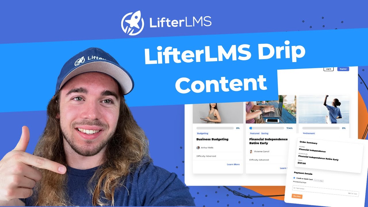 How to use LifterLMS Drip Settings