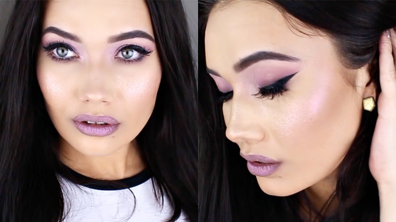 GLOWING SMOKEY MAUVE MAKEUP TUTORIAL | TBT+ Chit Chat