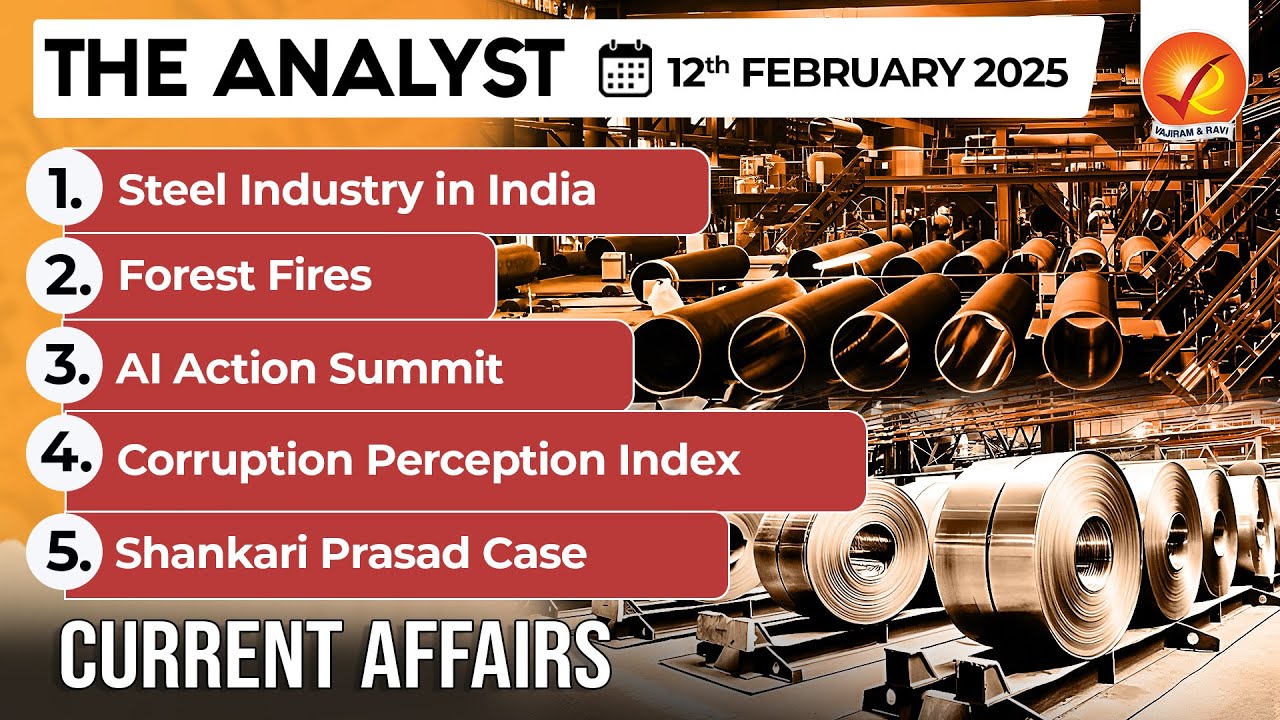 Daily Newspaper Analysis 12th Feb 2025  | The Hindu Analysis | Indian Express Analysis | The Analyst