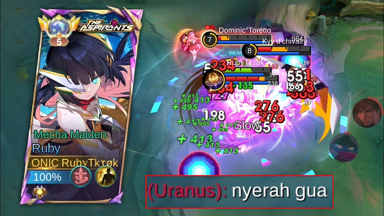 Brutal!! Ini Dia Ruby Mode Party Sama Ruby Mode Solo Rank Immortal!!