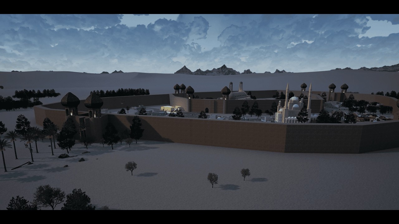 THE TIMELESS LEGACY | Asanas city | Computer Art AI