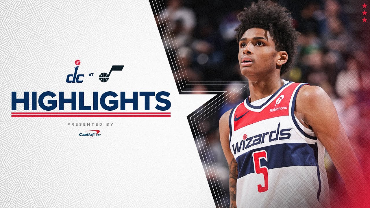 Highlights: Washington Wizards vs. Utah Jazz | 3.19.25
