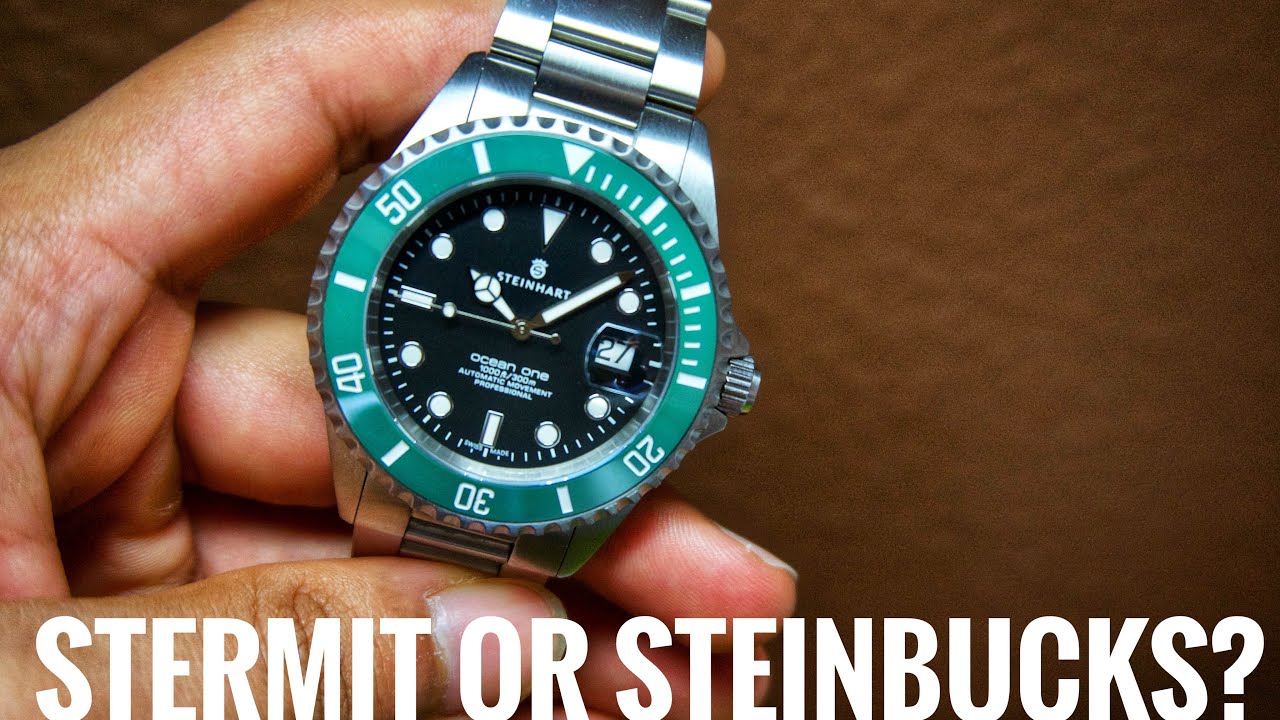 Steinhart Ocean One GREEN Ceramic: Stermit Or Steinbucks? | Unboxing & First Impressions